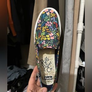 Rifle Paper Co. x Keds - Lea Double-Decker Slip-ons